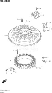 22503F-910001 (2019) 225hp E03-USA (DF225T) DF225T drawing MAGNETO (DF250T,DF250Z,DF250ST)
