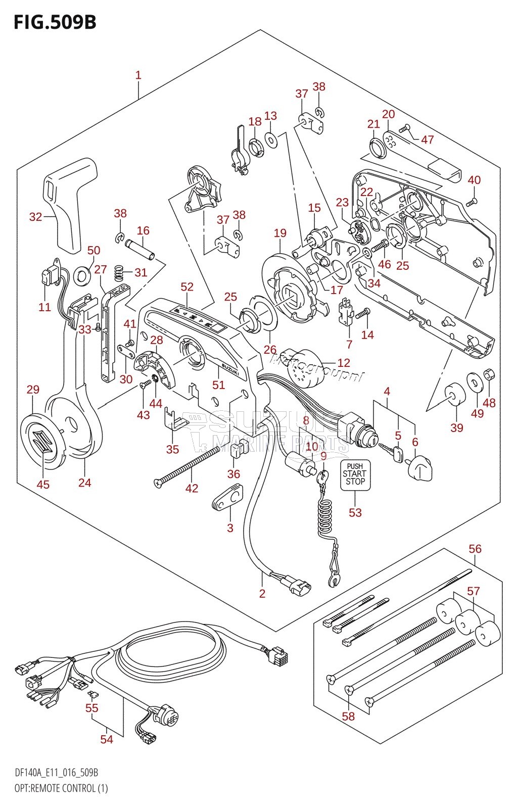 OPT:REMOTE CONTROL (1) (DF115AT:E11)