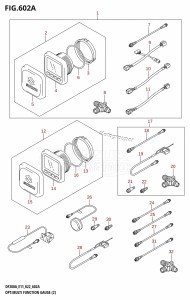 DF300A From 30002P-240001 (E11 E40)  2022 drawing OPT:MULTI FUNCTION GAUGE (2) (020,021)