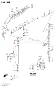 DF175TG From 17502F-610001 (E01 E40)  2016 drawing FUEL INJECTOR (DF150Z:E40)