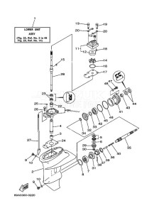 F15AEPL drawing PROPELLER-HOUSING-AND-TRANSMISSION-1