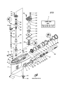 150AETX drawing PROPELLER-HOUSING-AND-TRANSMISSION-1