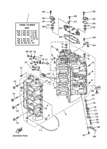 250G drawing CYLINDER--CRANKCASE-1