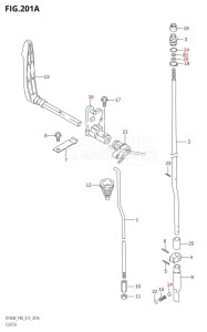 DT40 From 04005-310001 ()  2013 drawing CLUTCH (DT40W:P40)