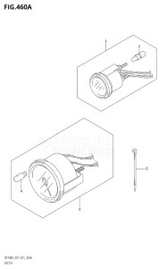 14003Z-610001 (2016) 140hp E01-Gen. Export 1 (DF140AZ) DF140AZ drawing METER (DF115AT:E01)