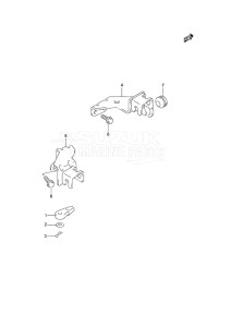 Outboard DF 25 V-Twin drawing Remocon Cable Remote Control