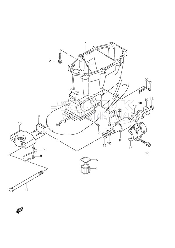 Drive Shaft Housing (Type: X)