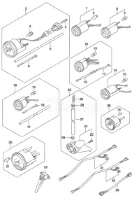 Outboard DF 90A drawing Meter