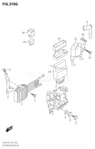 DF20A From 02002F-410001 (P01)  2014 drawing RECTIFIER /​ IGNITION COIL (DF20A:P01)