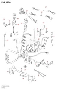 DF50 From 05001F-151001 (E40)  2001 drawing HARNESS