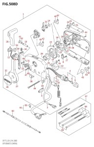 DF175T From 17502F-410001 (E01 E40)  2014 drawing OPT:REMOTE CONTROL (DF150Z:E40)