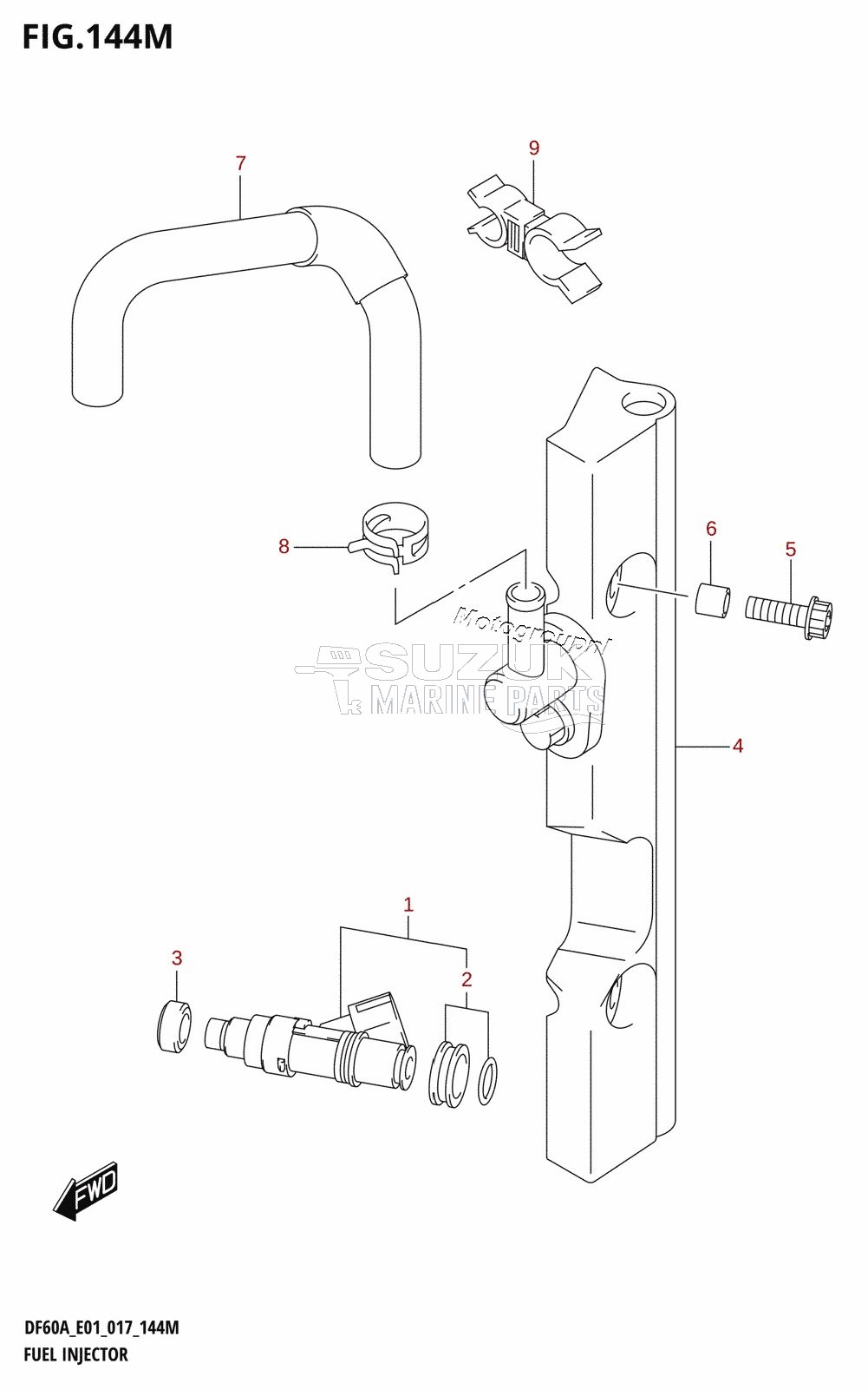 FUEL INJECTOR (DF60ATH:E40)