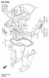 DF300AP From 30002P-910001 (E03)  2019 drawing SIDE COVER (X-TRANSOM,XX-TRANSOM)