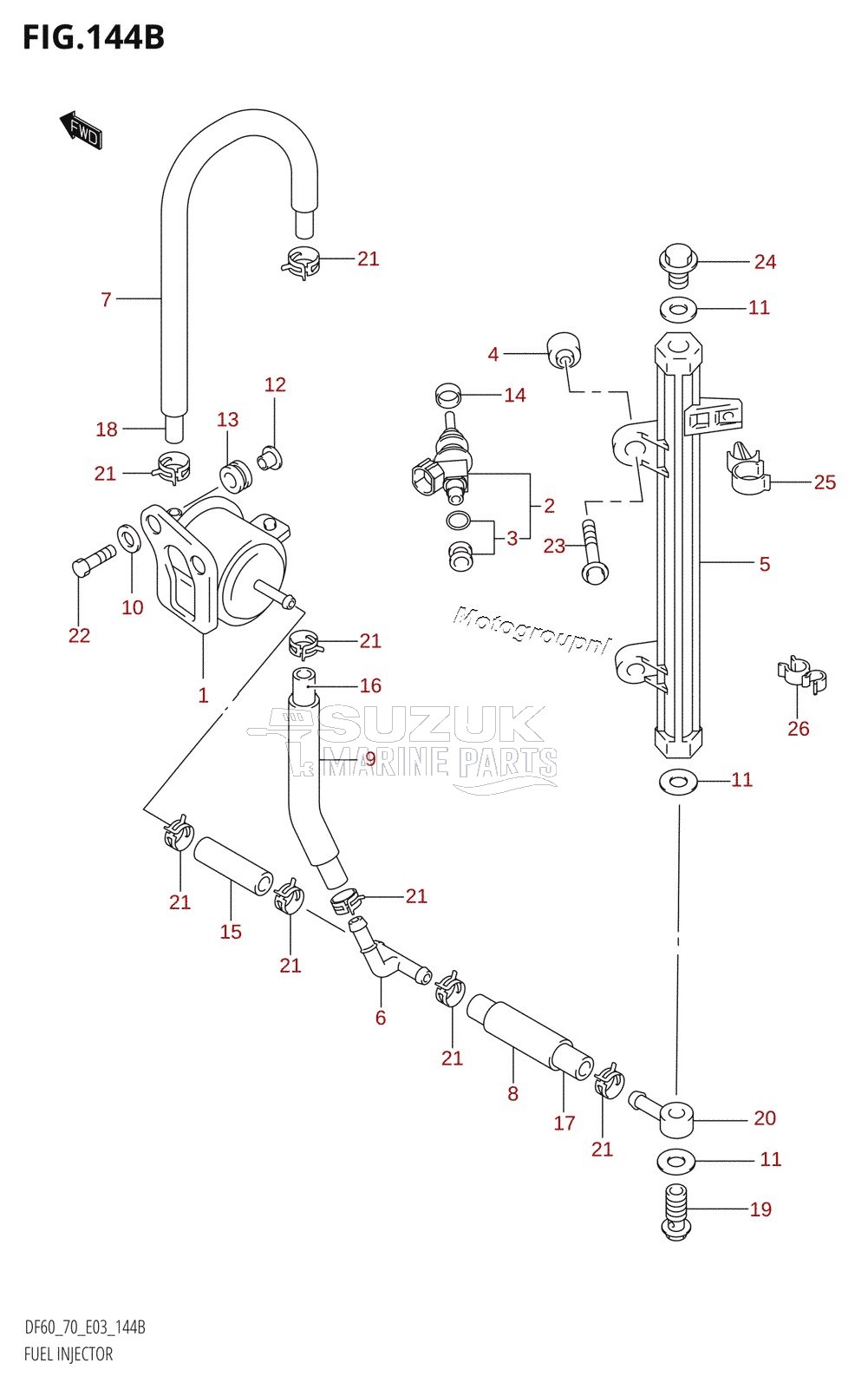 FUEL INJECTOR (X,Y,K1,K2,K3,K4,K5,K6,K7,K8,K9)