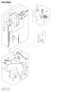 08002F-710001 (2017) 80hp E03-USA (DF80AT) DF80A drawing OPT:KEY LESS START