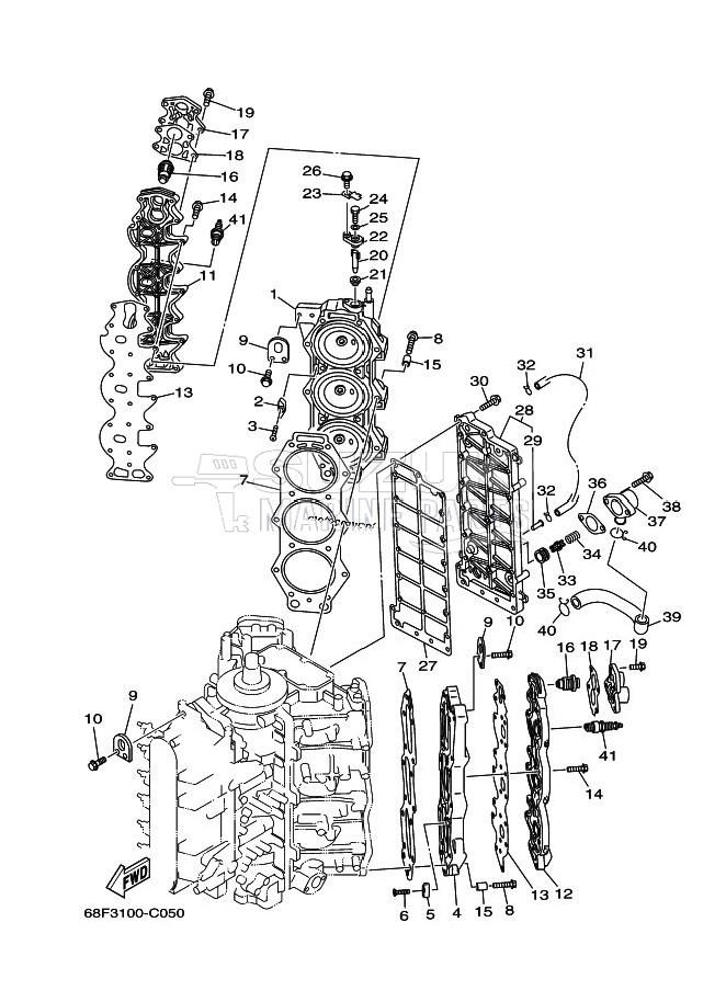 CYLINDER--CRANKCASE-2