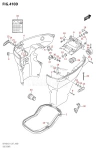 DF140AZ From 14003Z-710001 (E11 E40)  2017 drawing SIDE COVER (DF115AZ:E11)