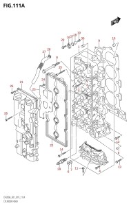 DF200AZ From 20003Z-910001 (E01 E40)  2019 drawing CYLINDER HEAD (DF200AT,DF200AZ,DF175AT,DF175AZ)