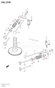 DF25 From 02503F-310001 (E01)  2013 drawing CAMSHAFT (DF25R:E01)