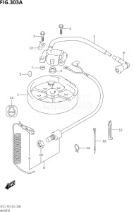 00252F-140001 (2021) 2.5hp P03-U.S.A (DF2.5   DF2.5M1) DF2.5 drawing MAGNETO