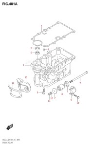 03003F-710001 (2017) 30hp P01 P40-Gen. Export 1 (DF30A  DF30AQ  DF30AR  DF30AT  DF30ATH  DT30  DT30R) DF30A drawing ENGINE HOLDER