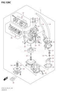 DT15A From 01503K-510001 (P36)  2015 drawing CARBURETOR (DT9.9AK:P40)