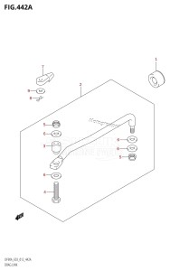 DF90A From 09003F-210001 (E03)  2012 drawing DRAG LINK