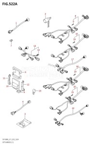 DF140BZG From 14004Z-140001 (E11 E40)  2021 drawing OPT:HARNESS (1) (021)