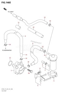 DF115T From 11502F-210001 (E01 E40)  2012 drawing FUEL PUMP (DF115Z:E01)