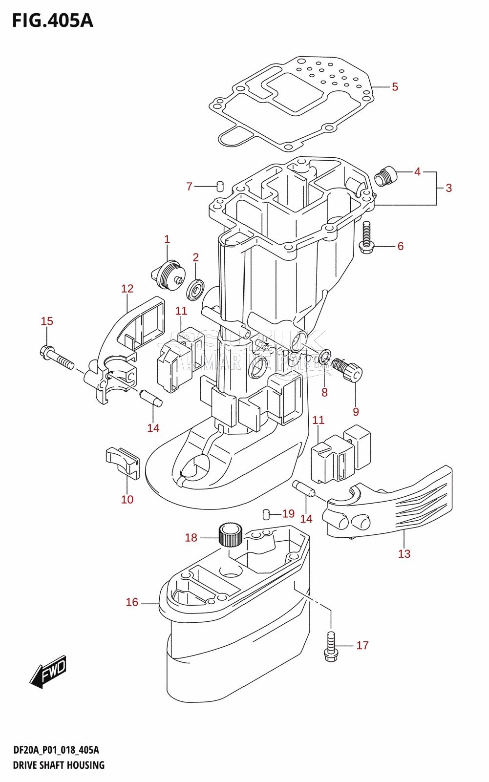 DRIVE SHAFT HOUSING