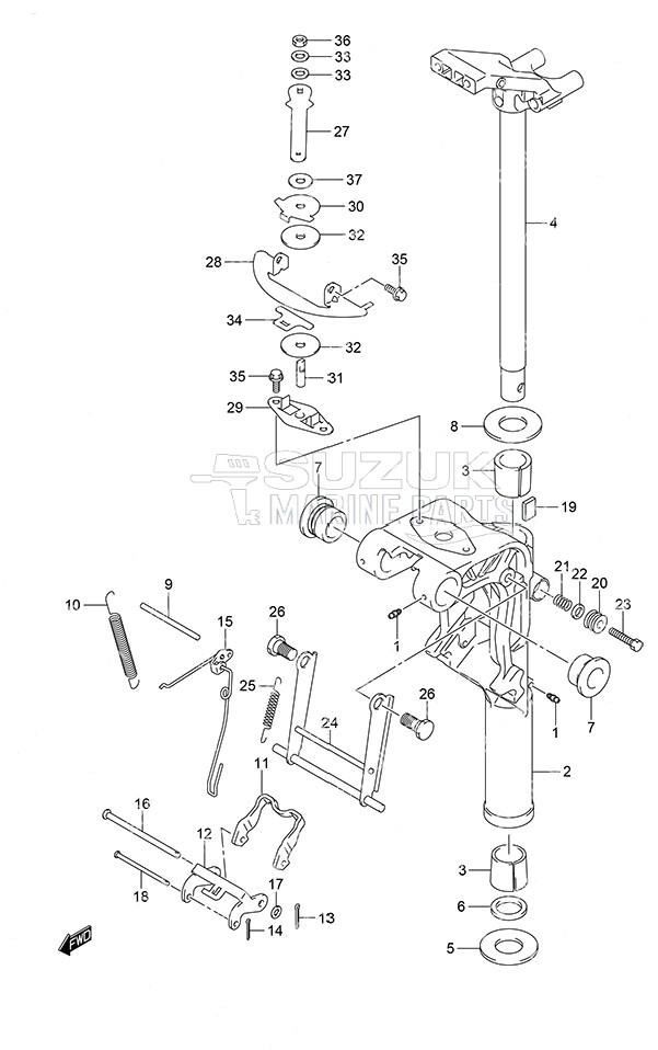 Swivel Bracket Non-Remote Control