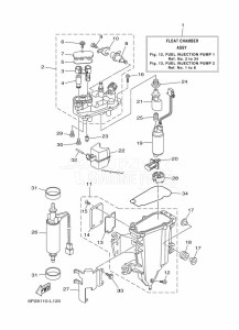 FL200CETX drawing FUEL-PUMP-1