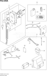 15003P-910001 (2019) 150hp E03-USA (DF150AP) DF150AP drawing OPT:KEY LESS START