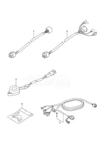 Outboard DF 40A drawing Opt: Harness