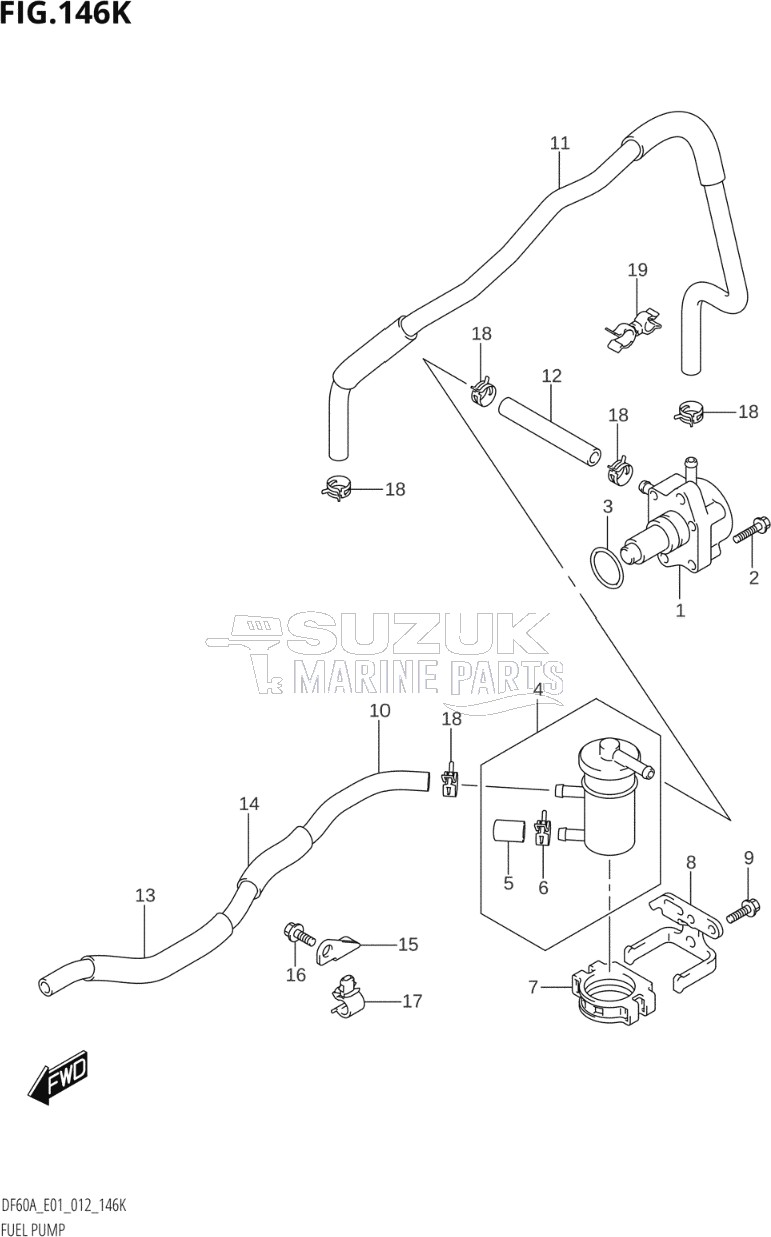 FUEL PUMP (DF60ATH:E01)