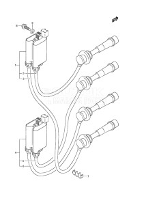 Outboard DF 140 drawing Ignition Coil