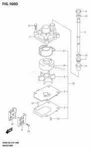 DF90A From 09003F-910001 (E40)  2019 drawing WATER PUMP (DF70A:E40,DF70ATH:E40)