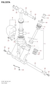 DF140Z From 14001Z-510001 (E03)  2005 drawing TRIM CYLINDER