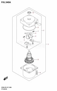 DF20A From 02002F-710001 (P01 P40)  2017 drawing PTT MOTOR (DF9.9BT:P01)