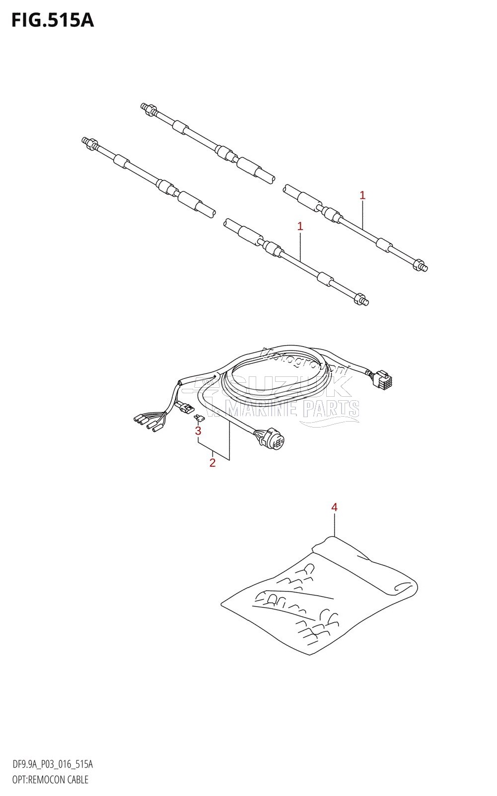 OPT:REMOCON CABLE (DF8A:P03)