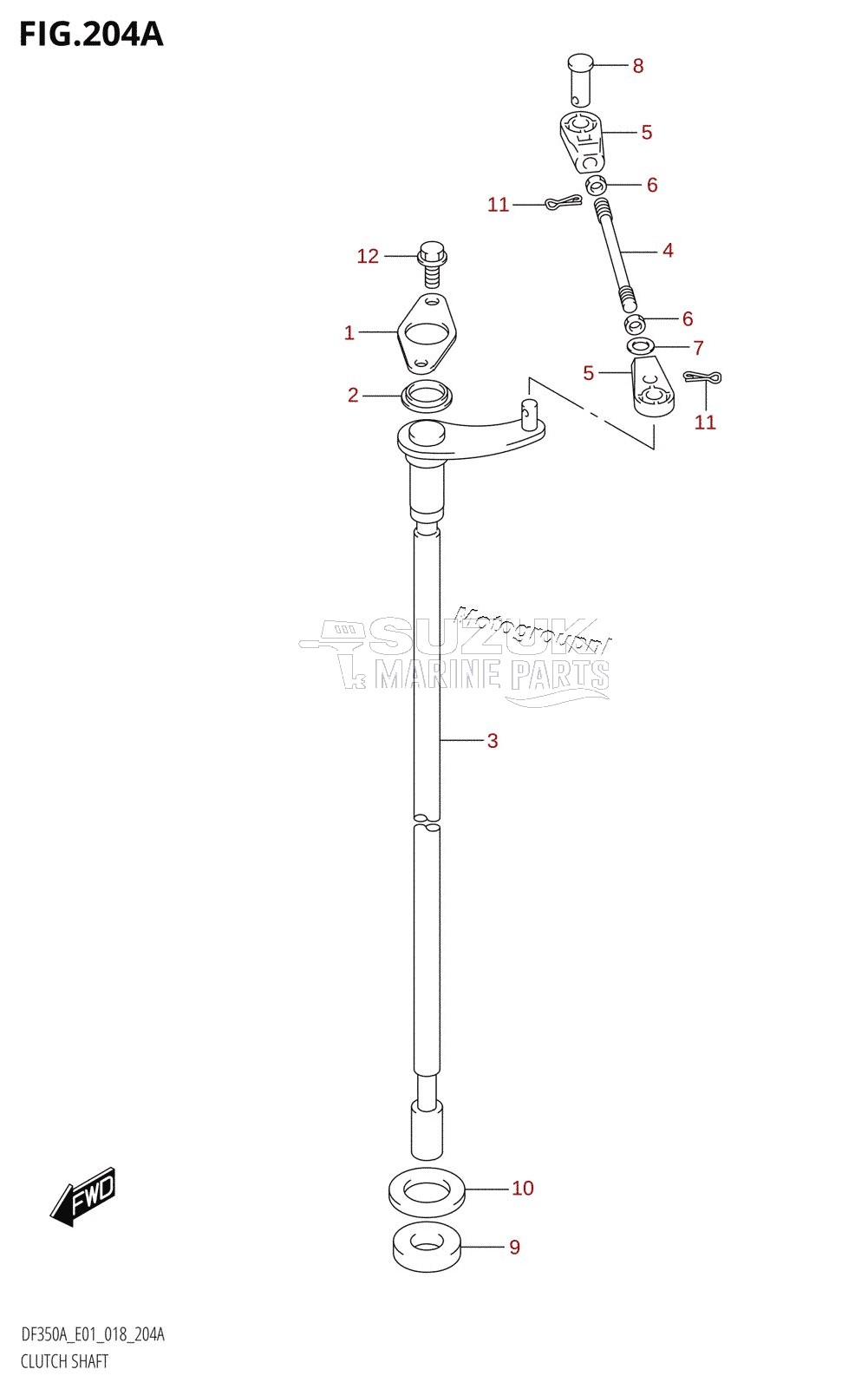 CLUTCH SHAFT