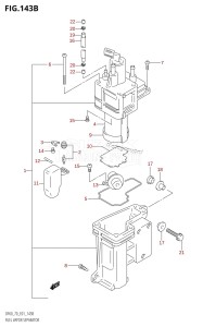 DF70 From 07001F-880001 (E01 E40)  2008 drawing FUEL VAPOR SEPARATOR (X,Y)