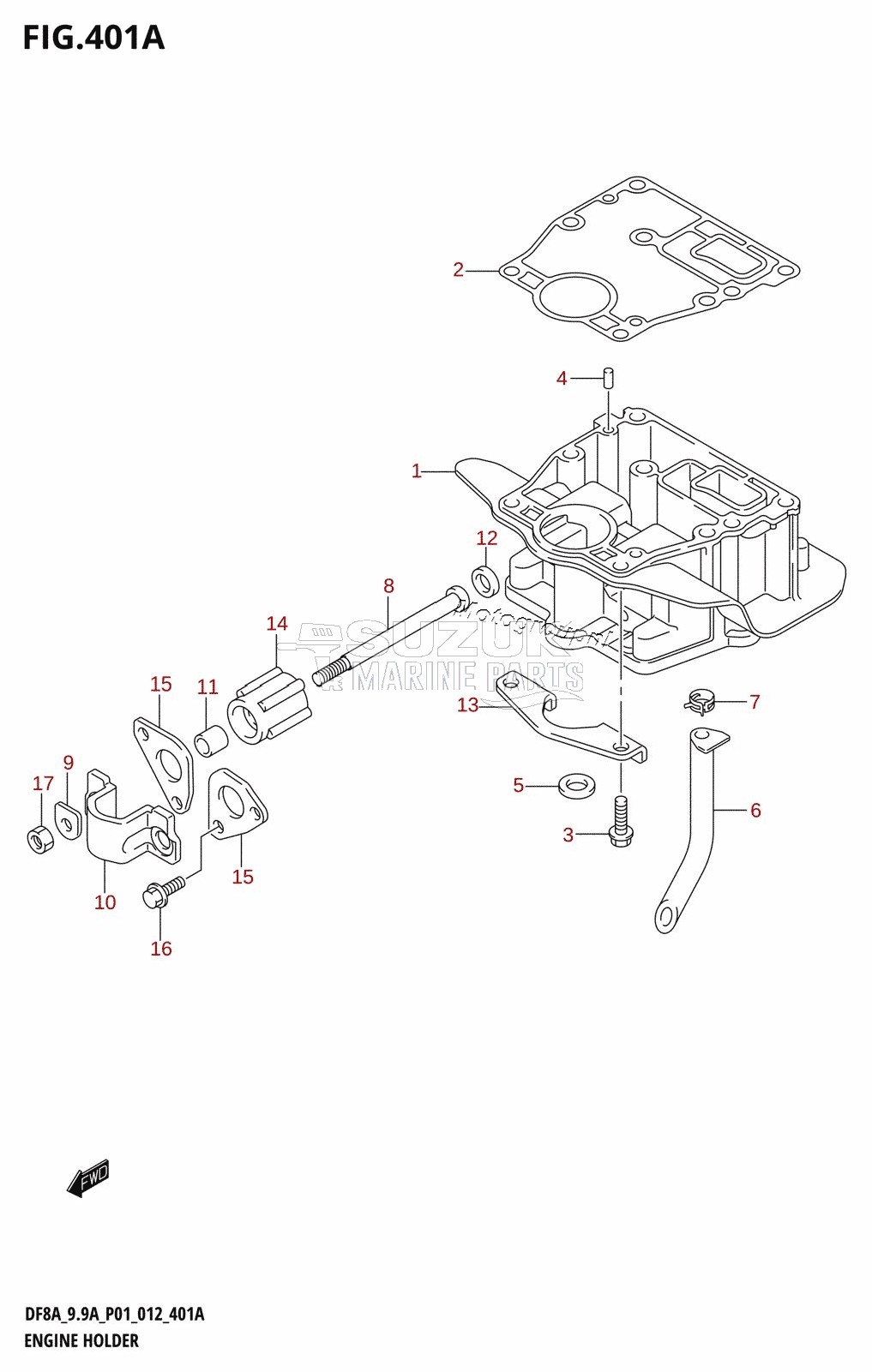 ENGINE HOLDER