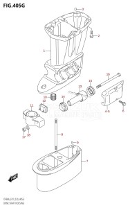 DF50A From 05003F-040001 (E01)  2020 drawing DRIVE SHAFT HOUSING (DF60ATH:E40)