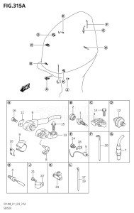 11506F-240001 (2022) 115hp E11 E40-Gen. Export 1-and 2 (DF115BT  DF115BT) DF115BT drawing SENSOR