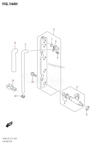 DF90A From 09003F-510001 (E03)  2015 drawing FUEL INJECTOR (DF90A:E40)