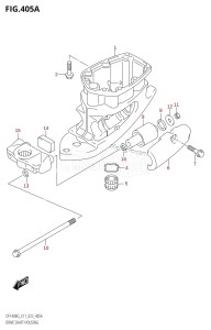 DF115BG From 11505F-240001 (E40)  2022 drawing DRIVE SHAFT HOUSING