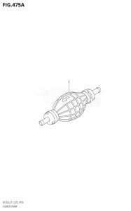 20002Z-340001 (2023) 200hp E01 E40-Gen. Export 1 - Costa Rica (DF200Z) DF200Z drawing SQUEEZE PUMP (E03,E11)