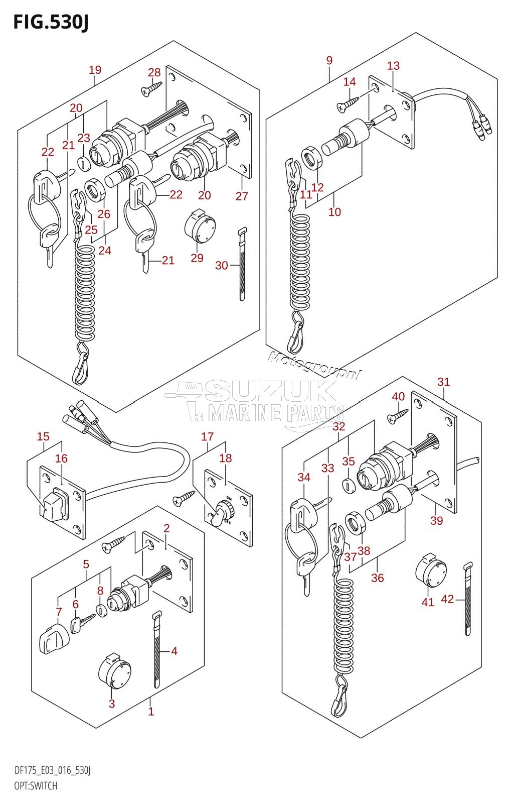 OPT:SWITCH (DF150ST:E03)