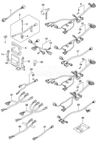 DF 250AP drawing Harness (1)